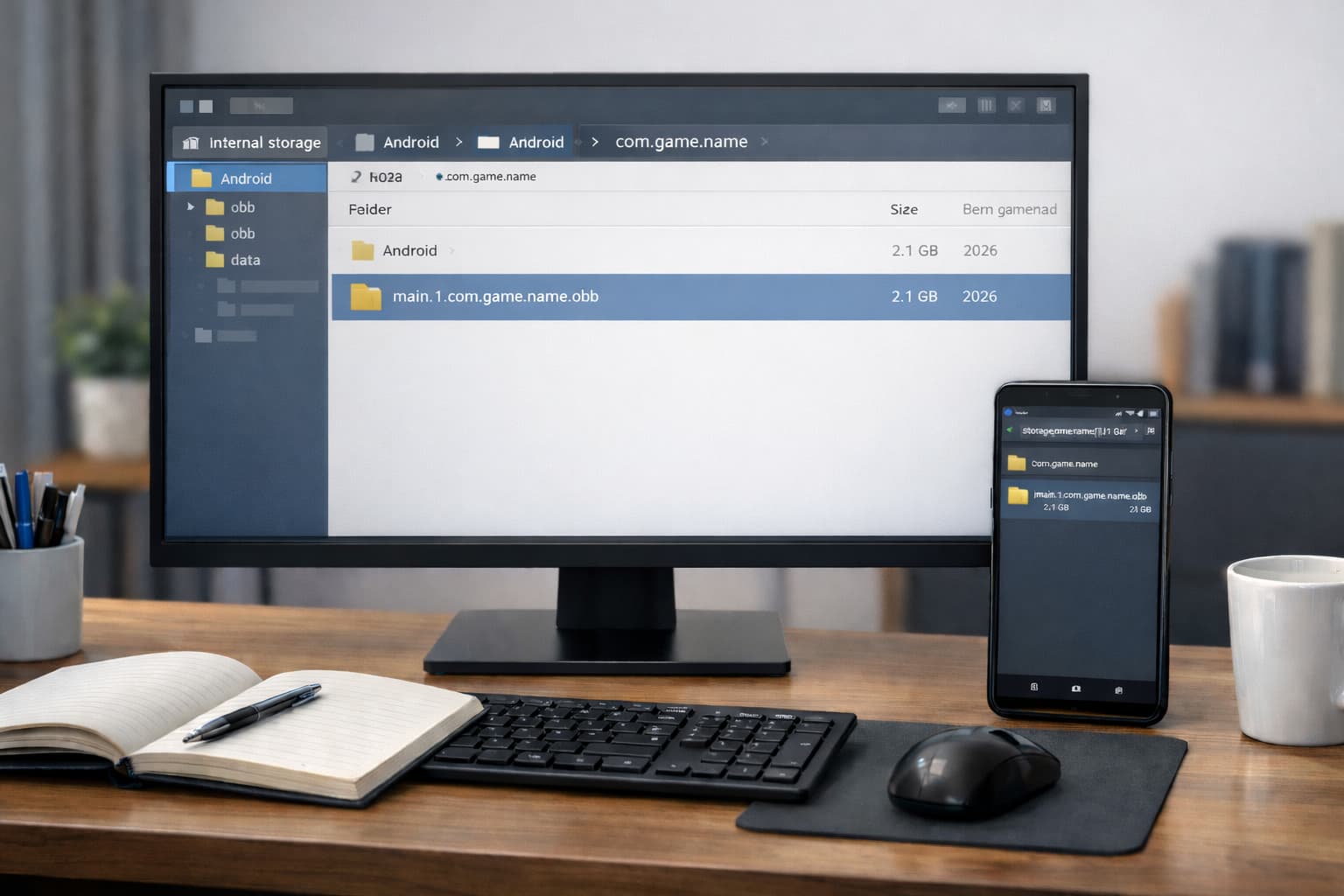 Папка OBB в Android