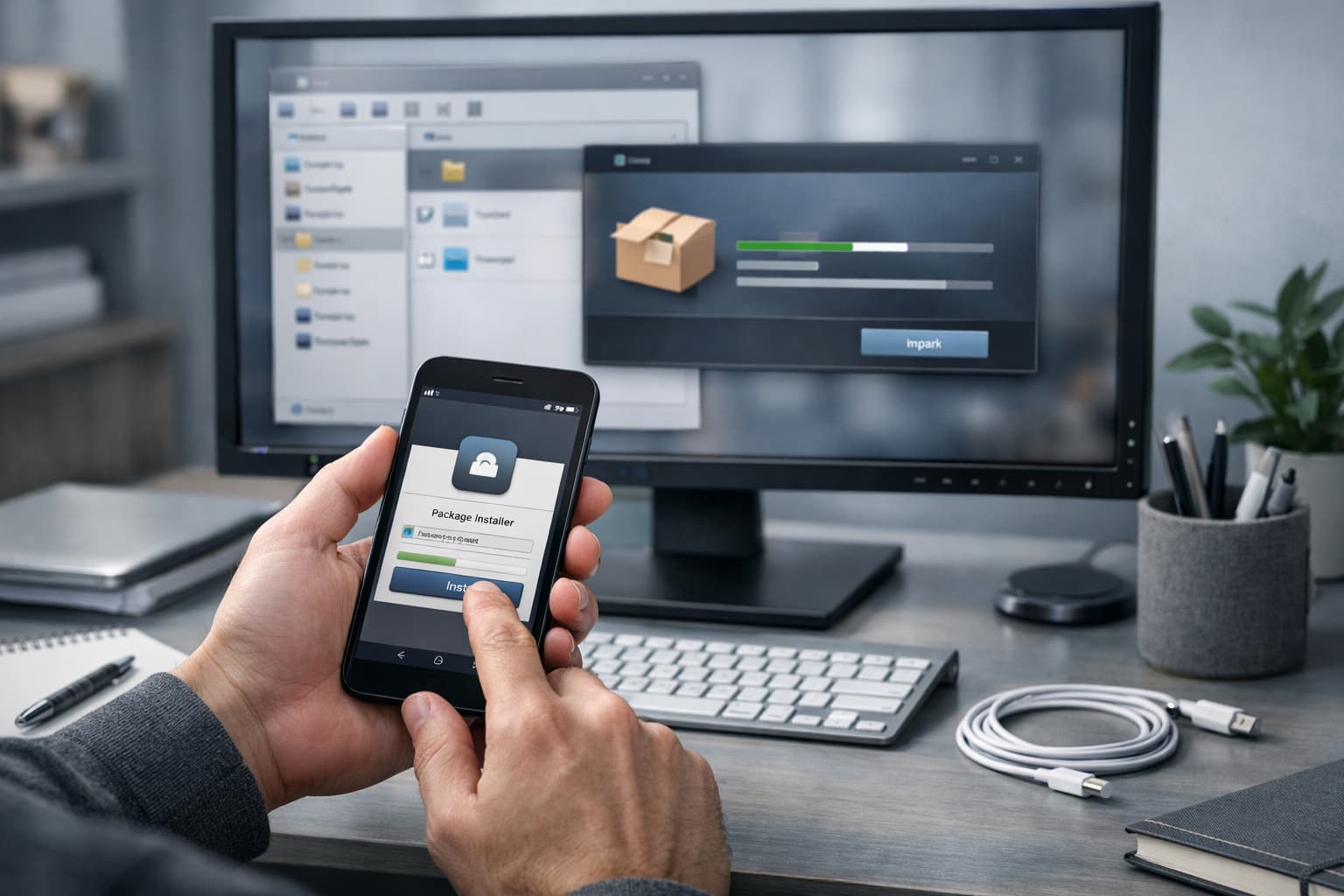 Установка XAPK на Android